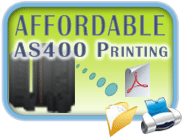 Affordable AS400 printing